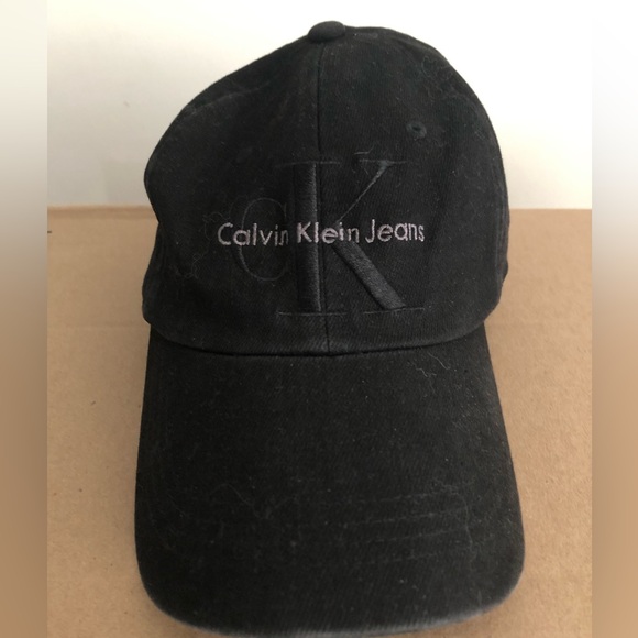 Vintage CK Calvin Klien Jeans ball cap hat unisex - Picture 1 of 6